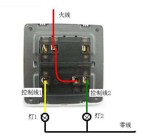 兩個開關控制一個燈電路圖,兩個開關控制一個燈電路圖怎麼接