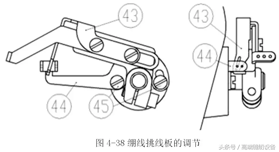 「昊顺高端缝纫设备」小方头式绷缝机的机构调节