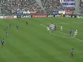 1998年法国世界杯半决赛（绿茵经典！回顾1998年世界杯半决赛法国2-1克罗地亚）