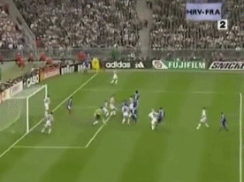 1998年法国世界杯半决赛（绿茵经典！回顾1998年世界杯半决赛法国2-1克罗地亚）