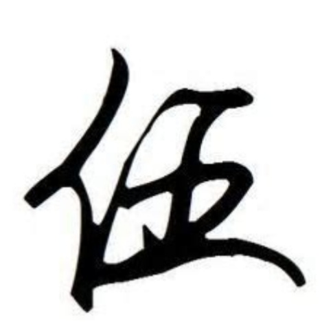 百家姓-“伍”