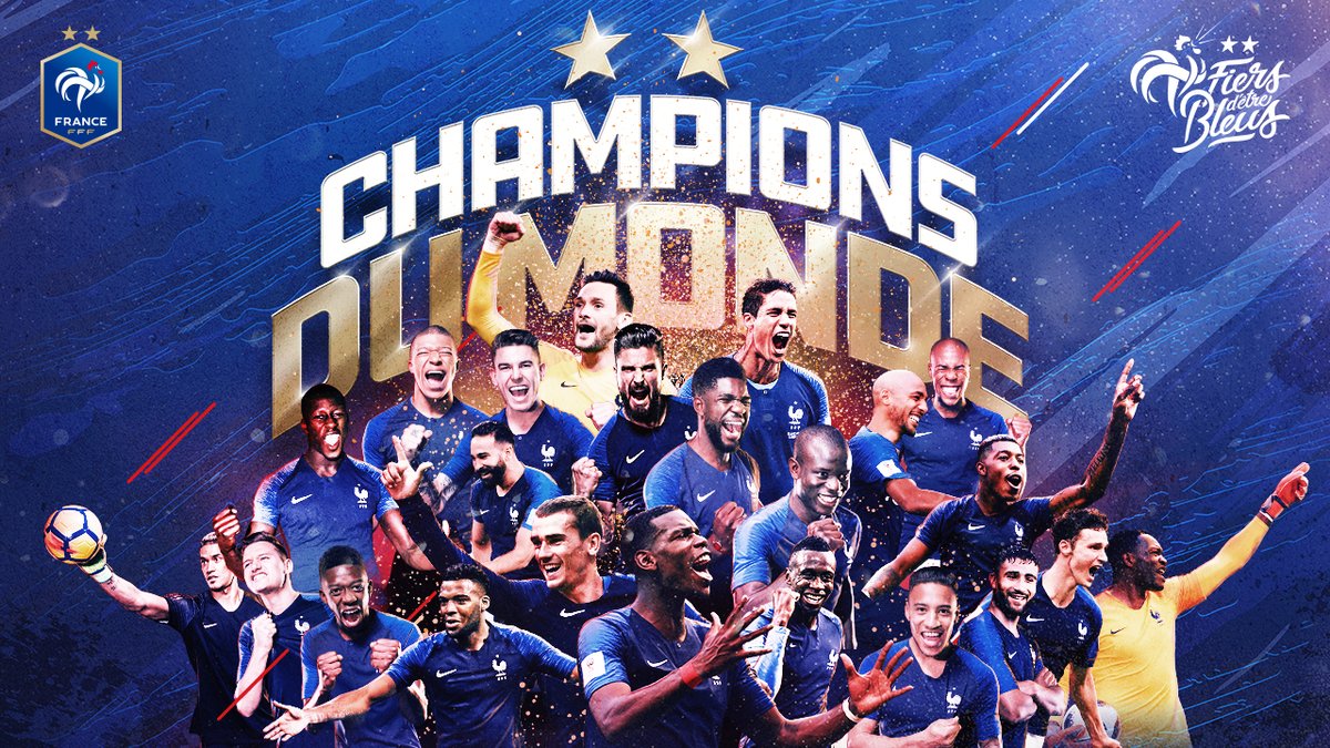 历届世界杯最好成绩(历届世界杯冠军：法国2次夺冠追平阿根廷、乌拉圭 并列夺冠榜第3)