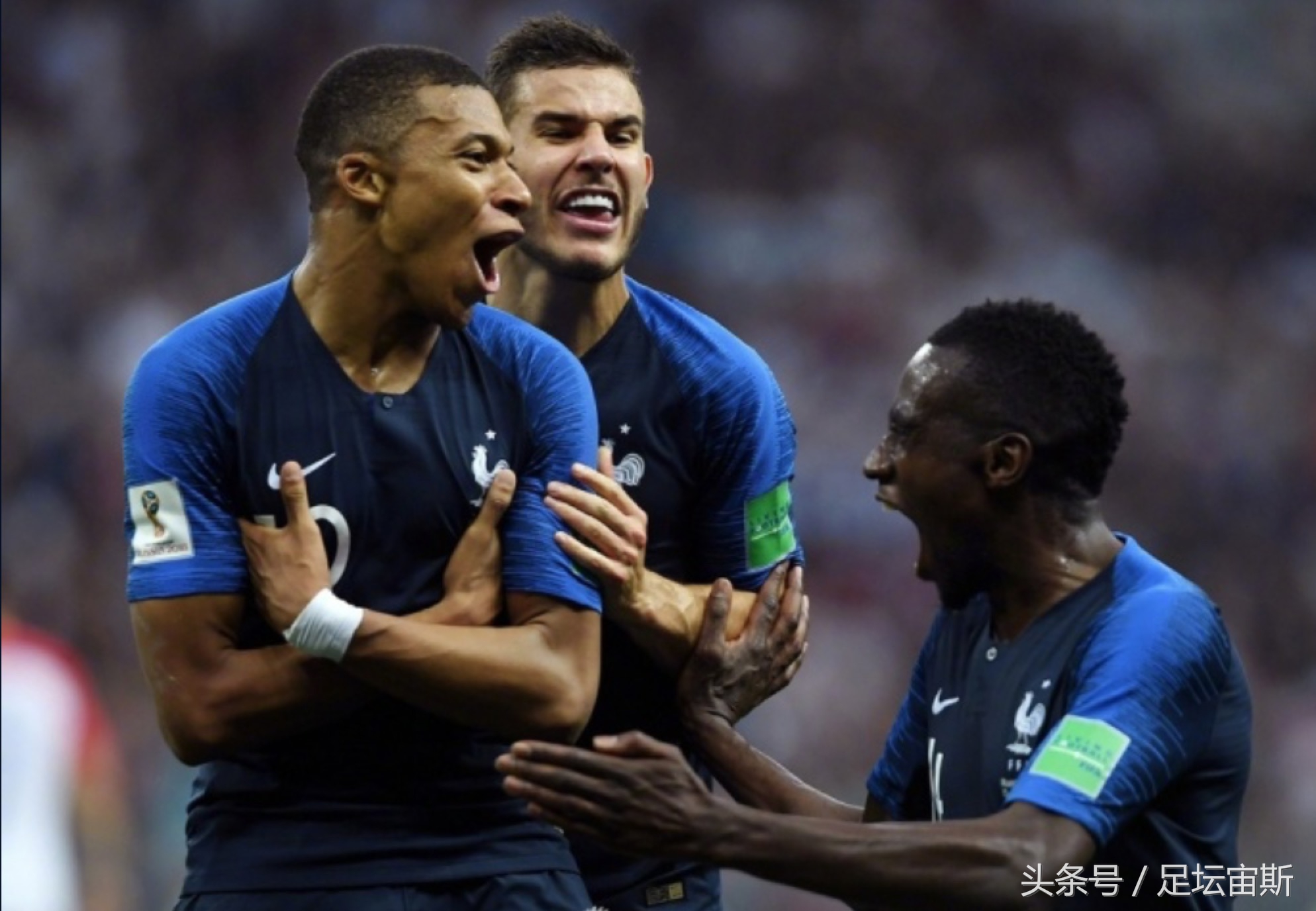 2018世界杯19歲（梅西成墊腳石！19歲姆巴佩首次參加世界杯奪冠 法國總統吻姆巴佩）