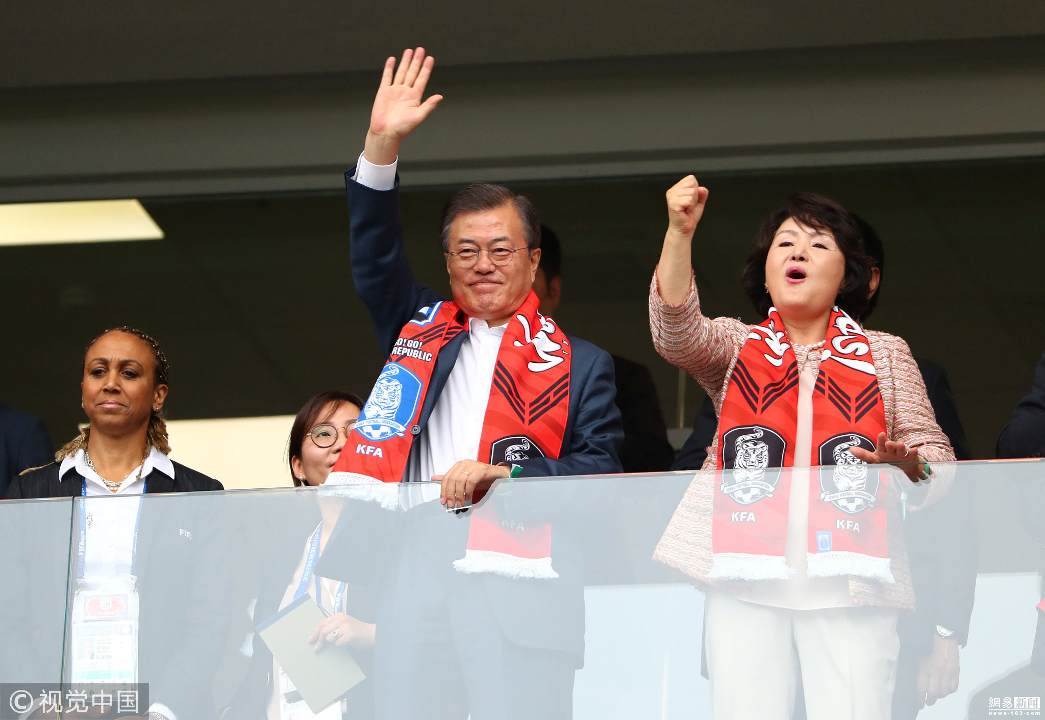 2018世界杯7月1日谁赢了(各国政要观战世界杯秒变球迷 马克龙庆夺冠)