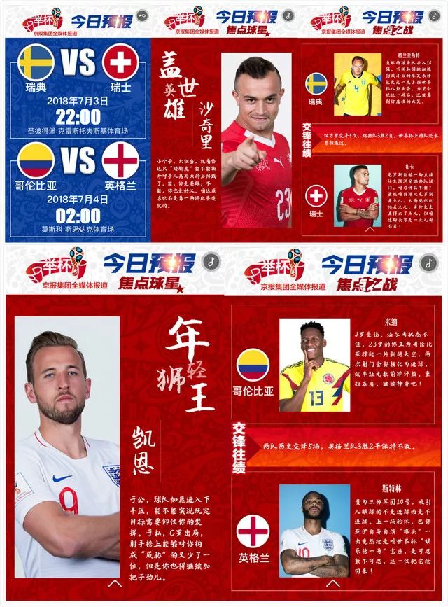 2018世界杯7月4号晚预报(纸间指间，一样精彩！世界杯京报集团产品之“预报”篇回顾赏析)