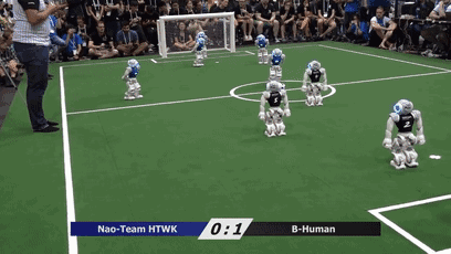 机器人足球世界杯重播（“国足”夺冠！2018机器人世界杯4：0完胜美国队！）