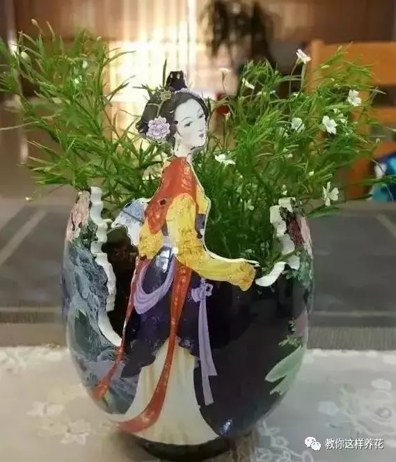 扔掉的废酒瓶,花友改成绝世花盆,别人出1000块都不卖!