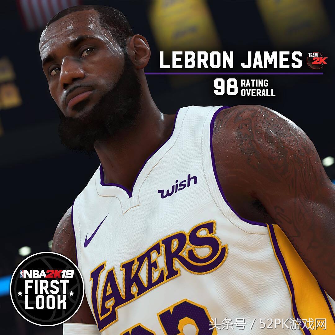 nba2k19哪些球星好用（《NBA2K19》公布四位球员能力值 詹姆斯依然是逆天的存在）
