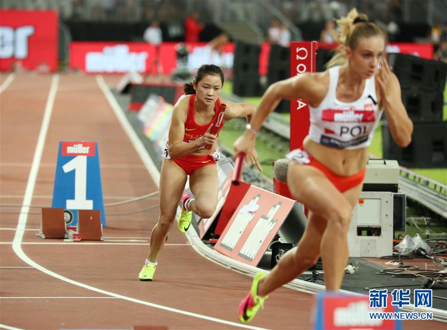 世界杯田径接力比赛(伦敦世界杯：中国队获女子4X100米第三名)