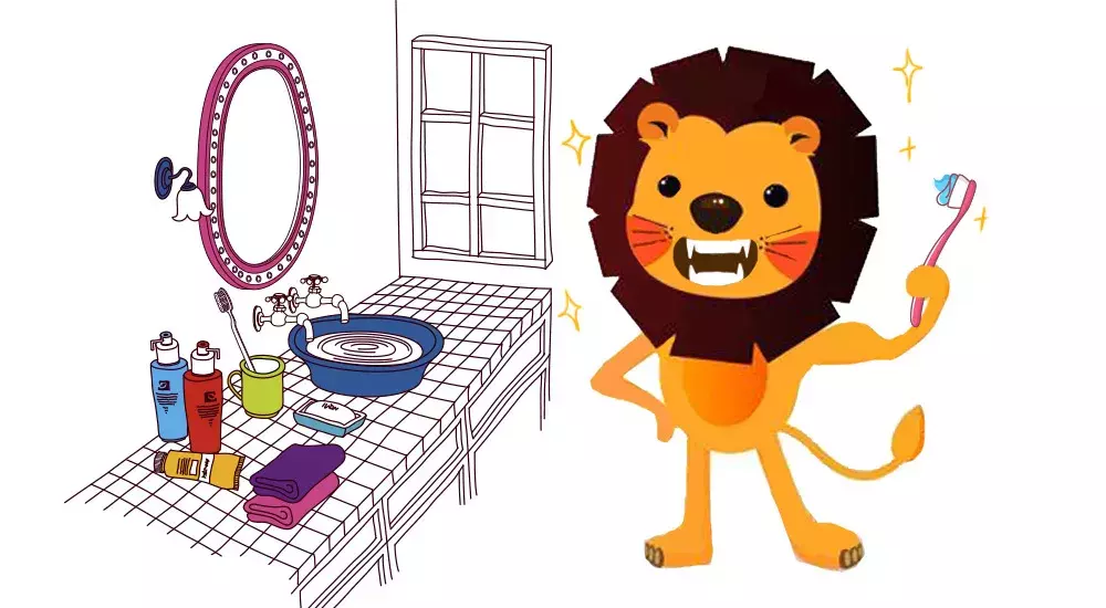 不爱刷牙的小狮子故事简短 _飞翔号