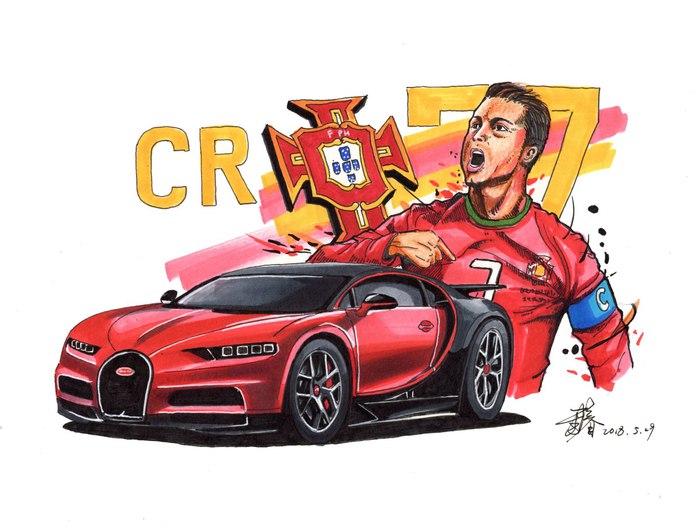 gtr世界杯王者荣耀（世界杯7大球星豪车比拼，最壕居然不是C罗梅西）-趣拿体育