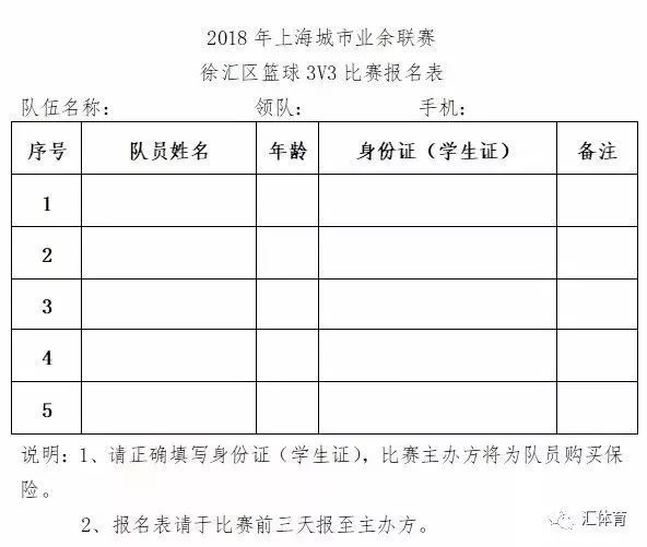 3v3篮球比赛发球区在哪里（报名｜上海城市业余联赛徐汇区篮球3V3比赛，秀下精准的投篮吧！）