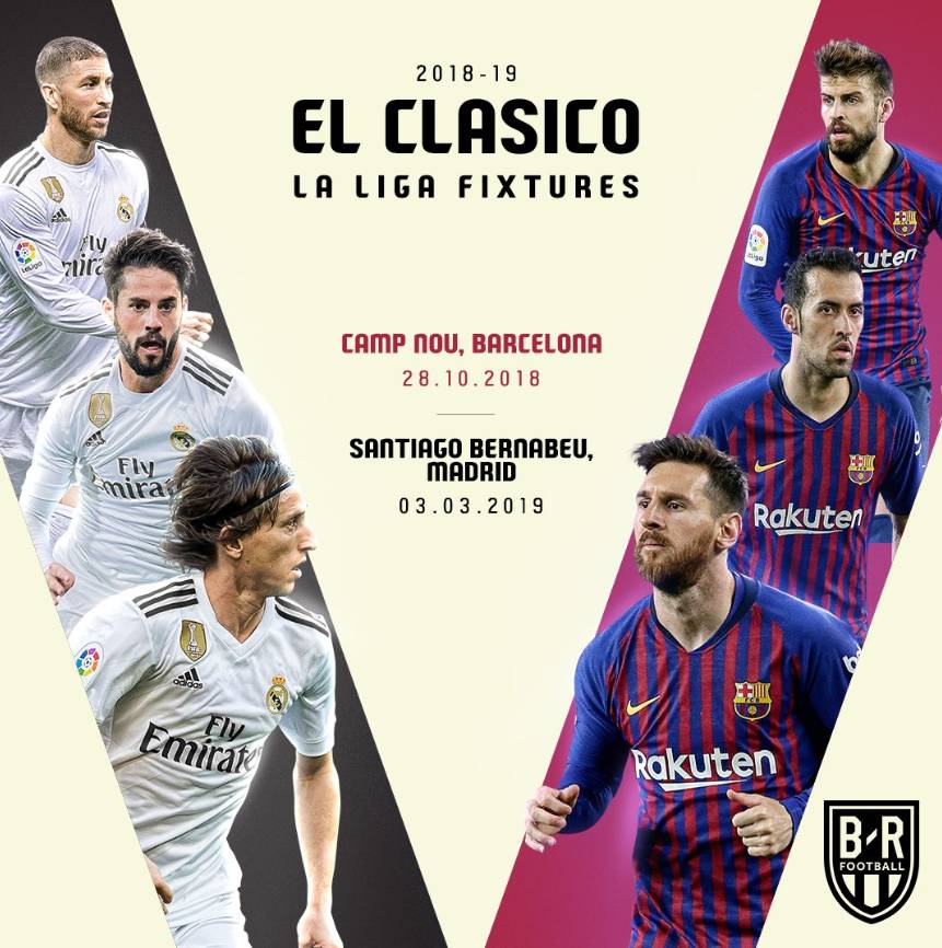 西甲国家德比在哪里看（2018-19赛季西甲赛程公布 国家德比10月、3月进行）-华海博客