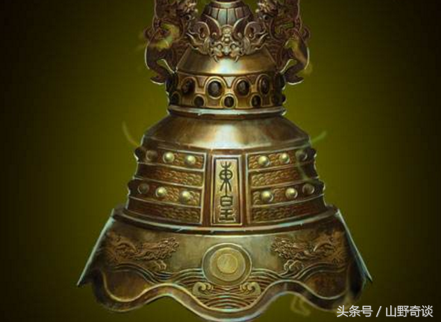 中国神话故事中的十大神器，东皇钟仅排第五，第一无人不服