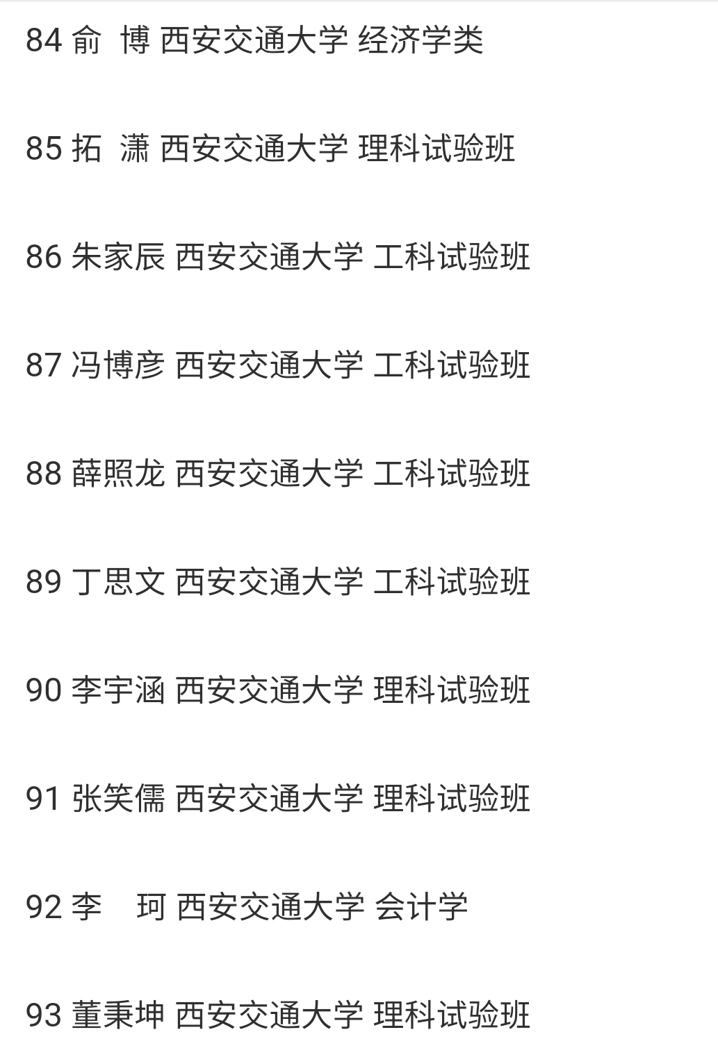 速看：兰州一中、西北师大附中2018年高考录取榜（不完全）