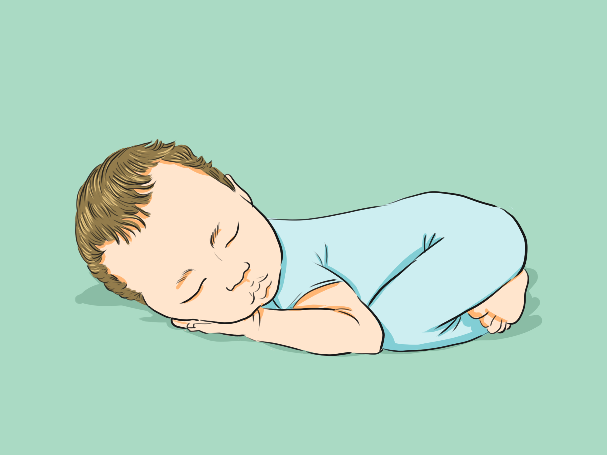 刚出生婴儿多大(为什么刚出生的宝宝身长都是50厘米) - 乐宝宝贝