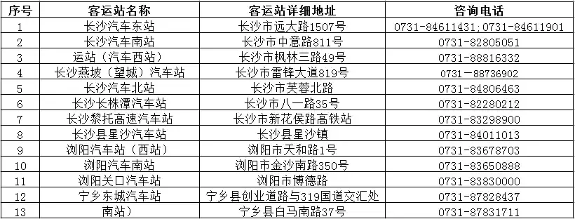 2018长沙超全时刻表!办事、交通、游玩,样样少不了它!