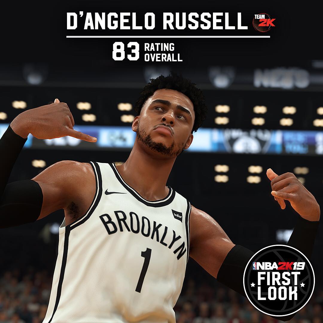 nba2k19球员(nba2k19各球员数值陆续公布中,谁的数值让他感到惊讶或