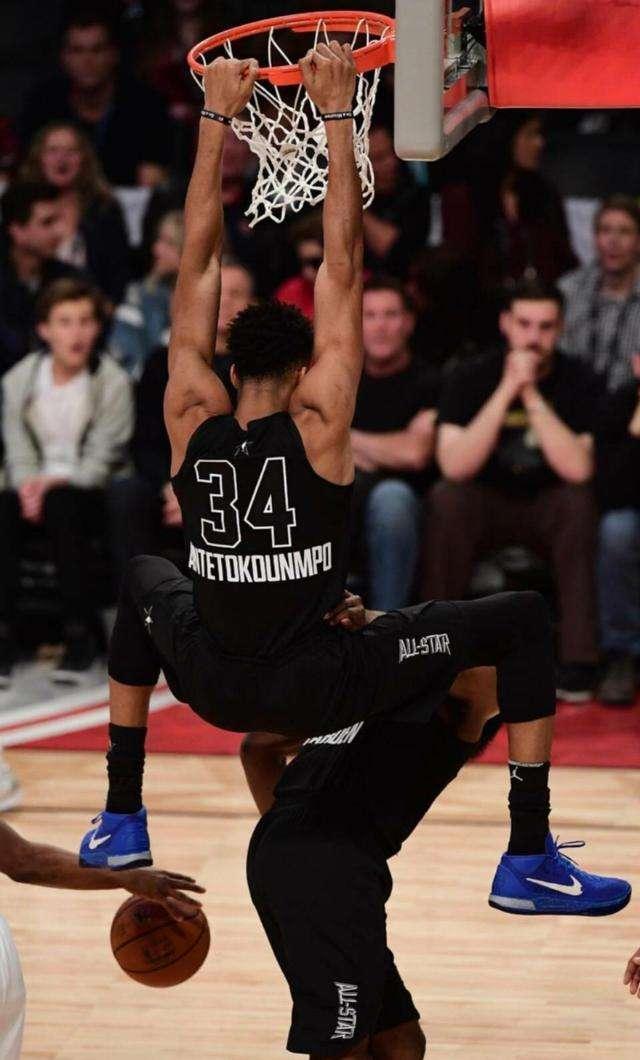 为什么现在nba隔扣少了(8图看NBA隔扣队友的瞬间：被双探花隔扣的男人，哈登也难逃厄运)