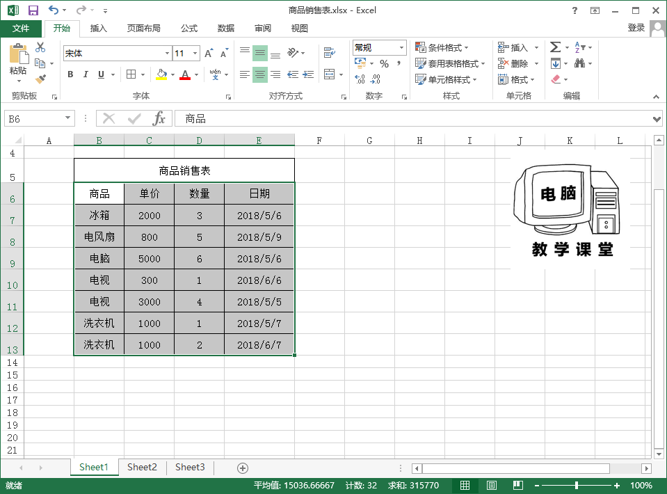 EXCEL数据分类汇总操作技巧！办公软件技巧系列教程 EXCEL篇 (5)