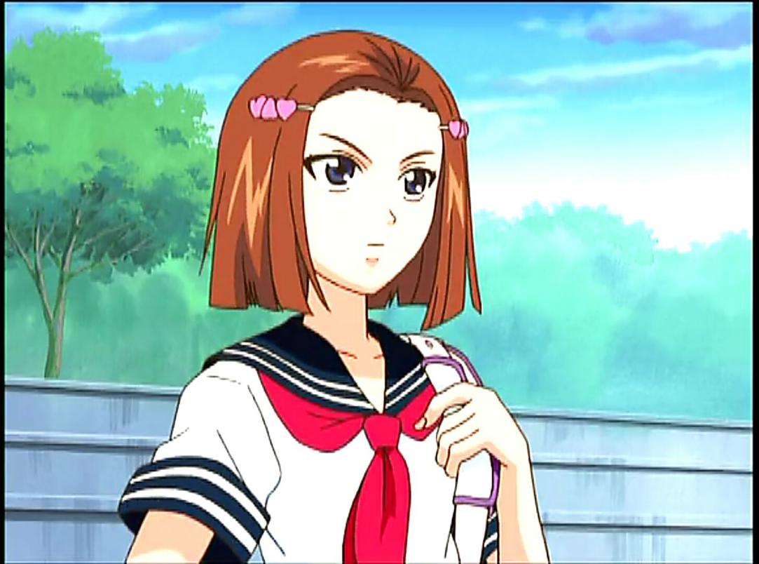 橘杏她是寄住在龙马家的表姐,一头蓝色的长发,性格温柔,非常有邻家