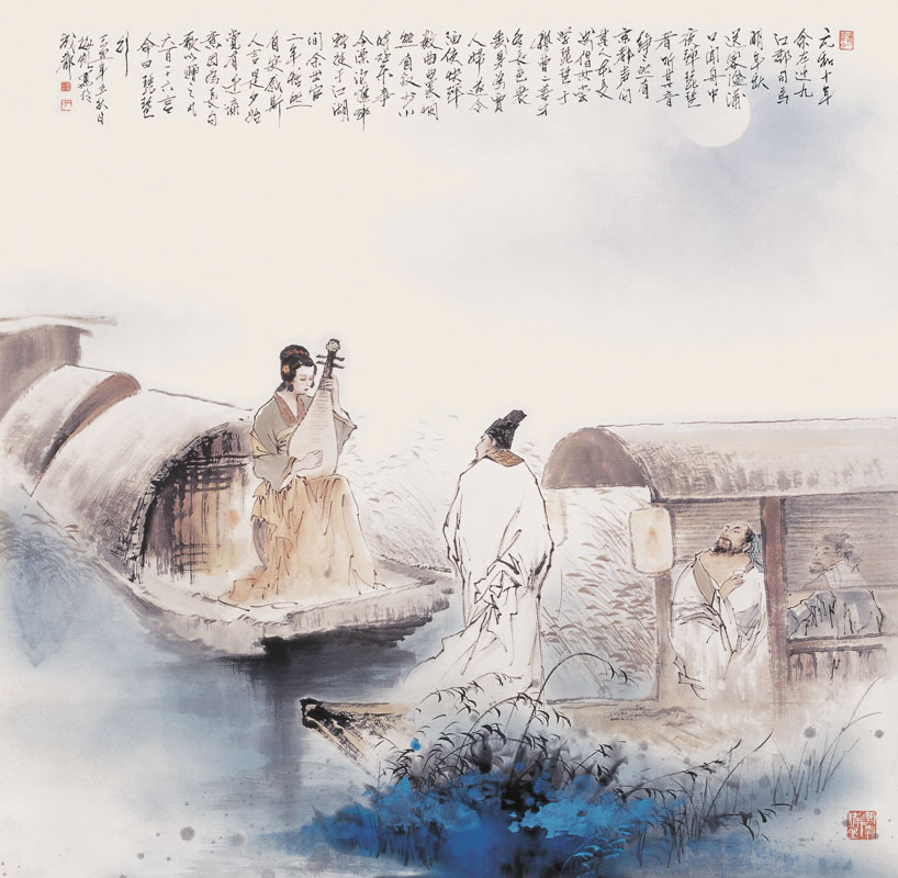 "这首《冬至夜怀湘灵》,与《长恨歌》中李隆基思念杨玉环的诗句何其