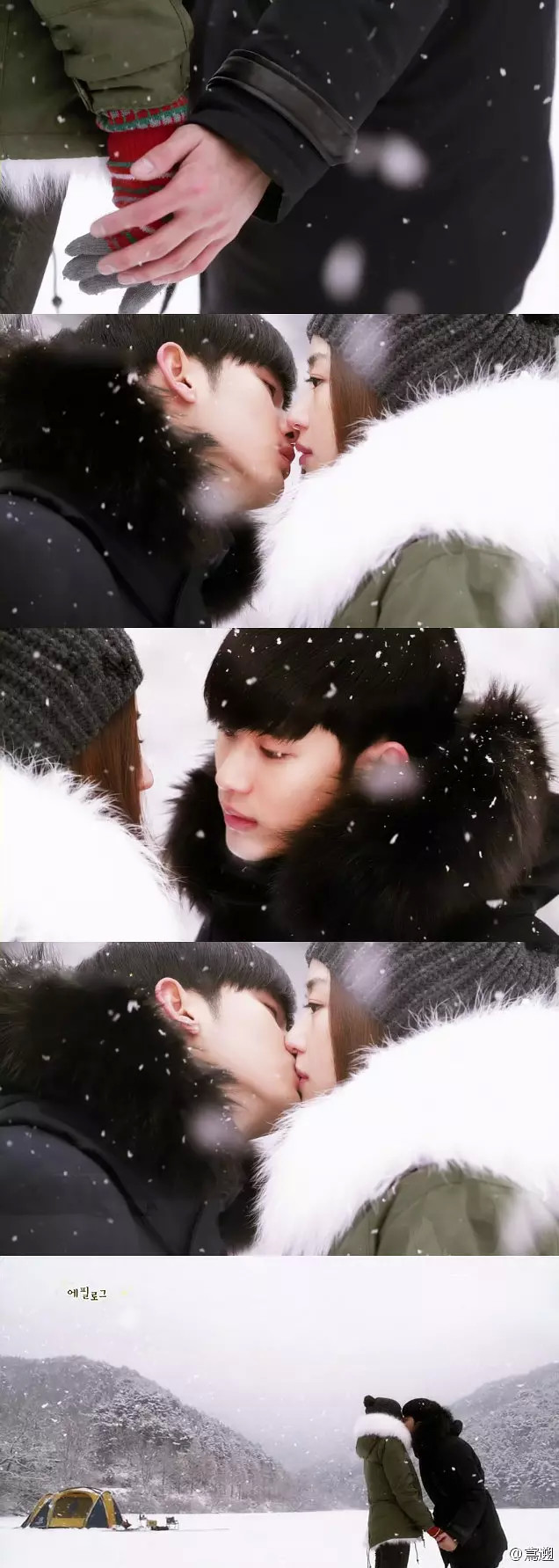 来自星星的你吻戏 来自星星的你kiss-文化号