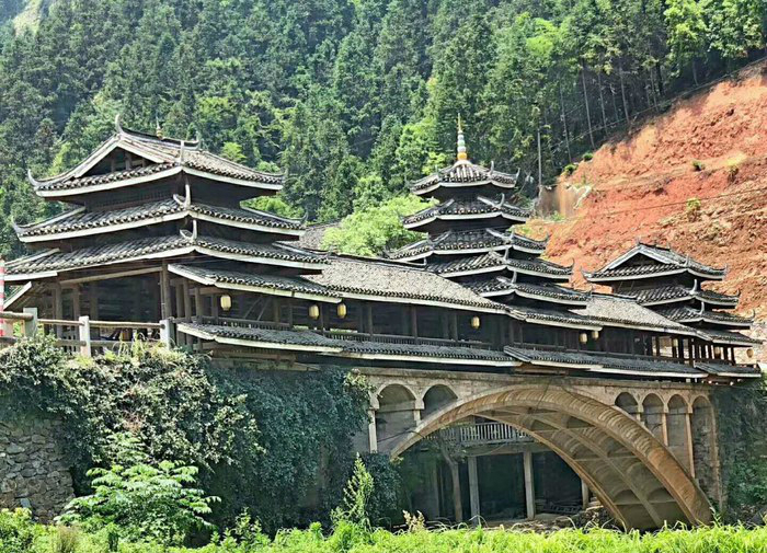 柳州三江风雨桥：风景如画，世界第一鼓楼！