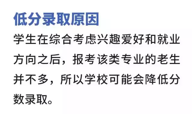 2018高考录取出现“断档”