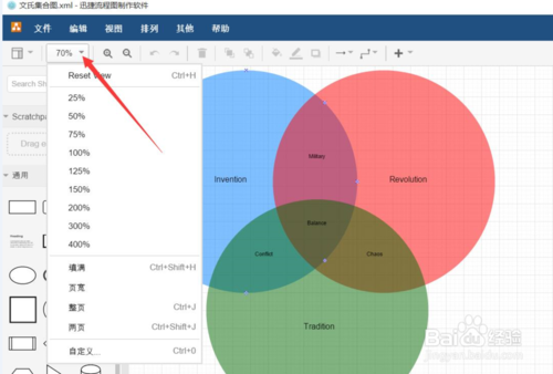 如何利用软件绘制生产过程示意流程图