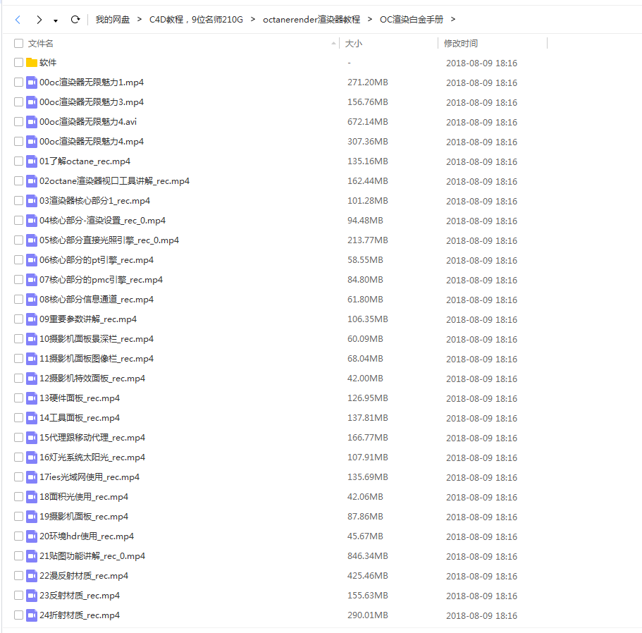 精品设计师必备C4D软件教程：265G最新C4D从入门到精通教程