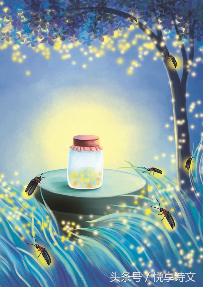 玉露生秋衣,流萤飞百草 静阅十五首古诗词里的轻罗小扇扑流萤