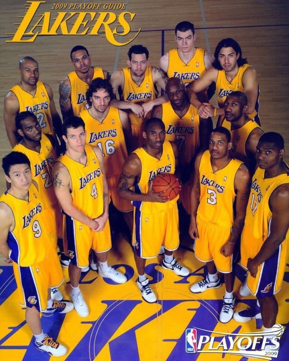 20082009nba总决赛（经典回顾！2009年洛杉矶湖人队冠军阵容）