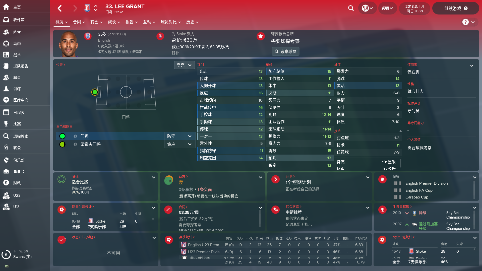 FM2019英超选什么队(足球经理预测：英超新赛季，FM19中曼联会怎么样？)