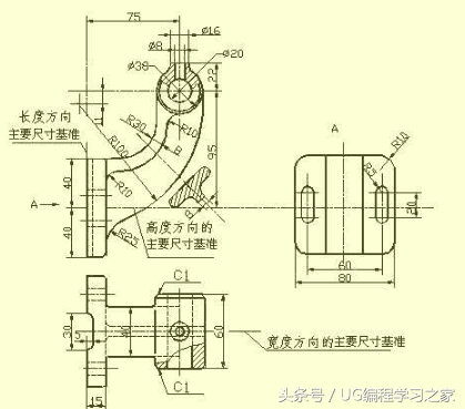 怎样快速看懂复杂的机械图纸？图文并茂，通俗易懂