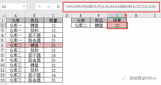 Excel | VLOOKUP函数使用详解