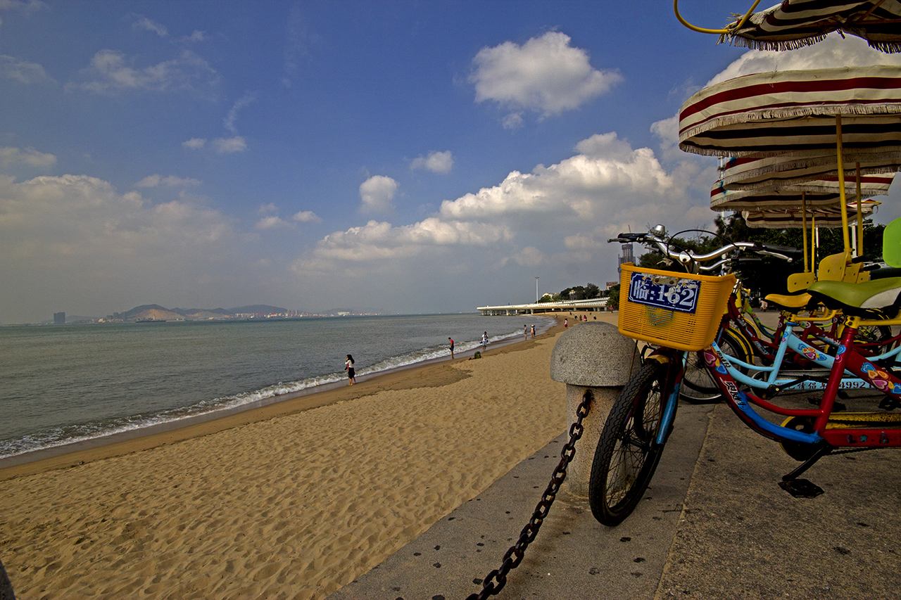 玩转厦门，厦大白城沙滩美不美丽，等你来了厦门才知道