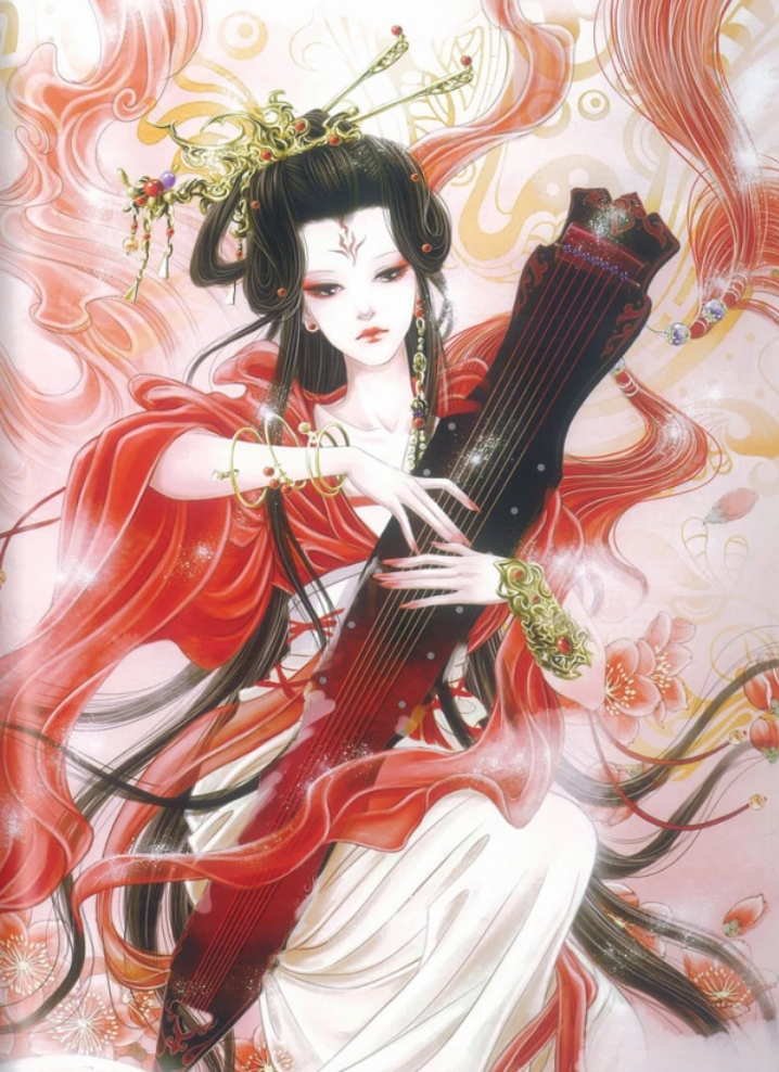 十二星座化身手绘古风美人，白羊座是凤临天下，摩羯座是一代侠女