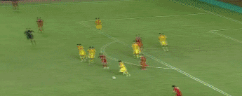 亚运会足球录像（够霸气！中国亚运男足3球完胜叙利亚，张玉宁这脚兜射堪称世界级）