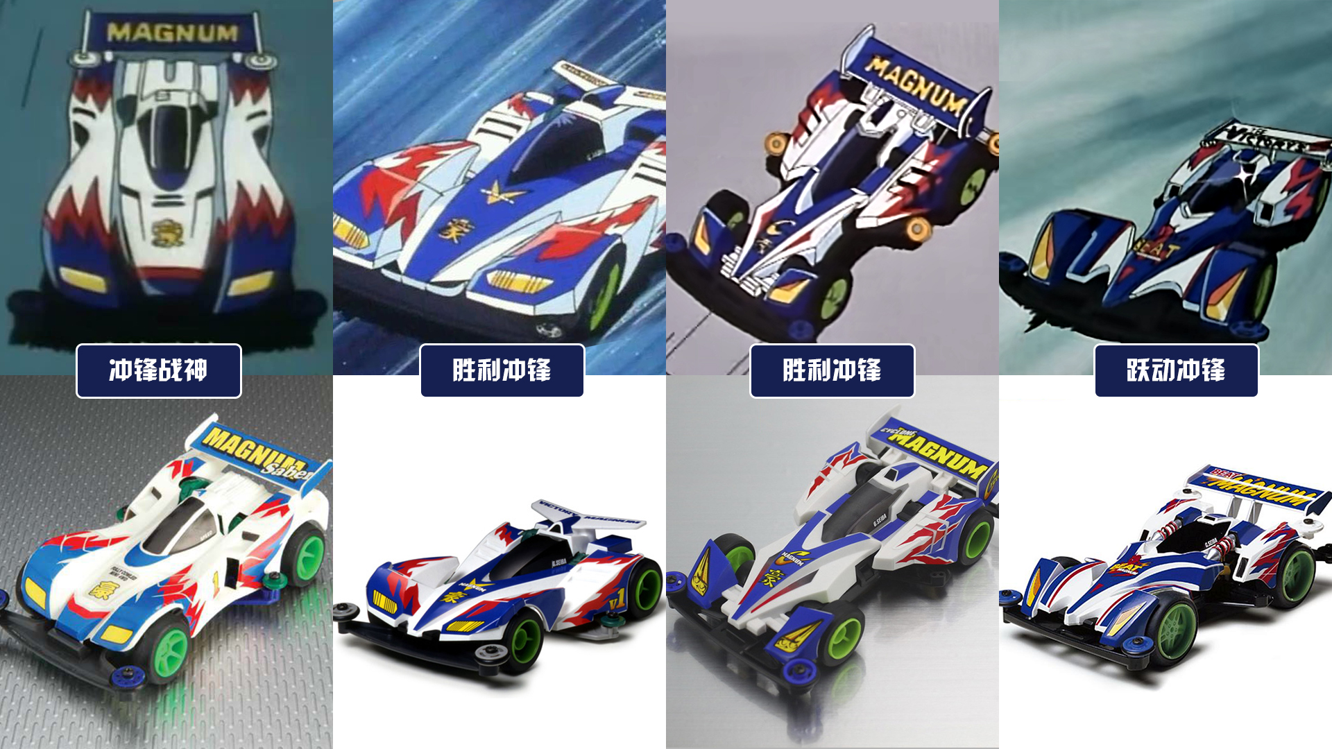 是过渡车,就不列入了)magnum(冲锋号)系列:冲锋战神→胜利冲锋→旋风