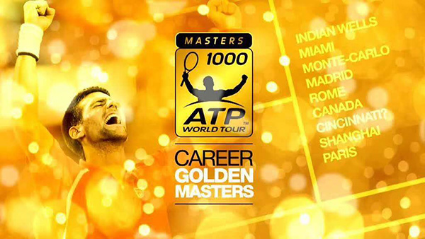 集齐9个ATP1000冠军，德约前无古人成就“金大师”