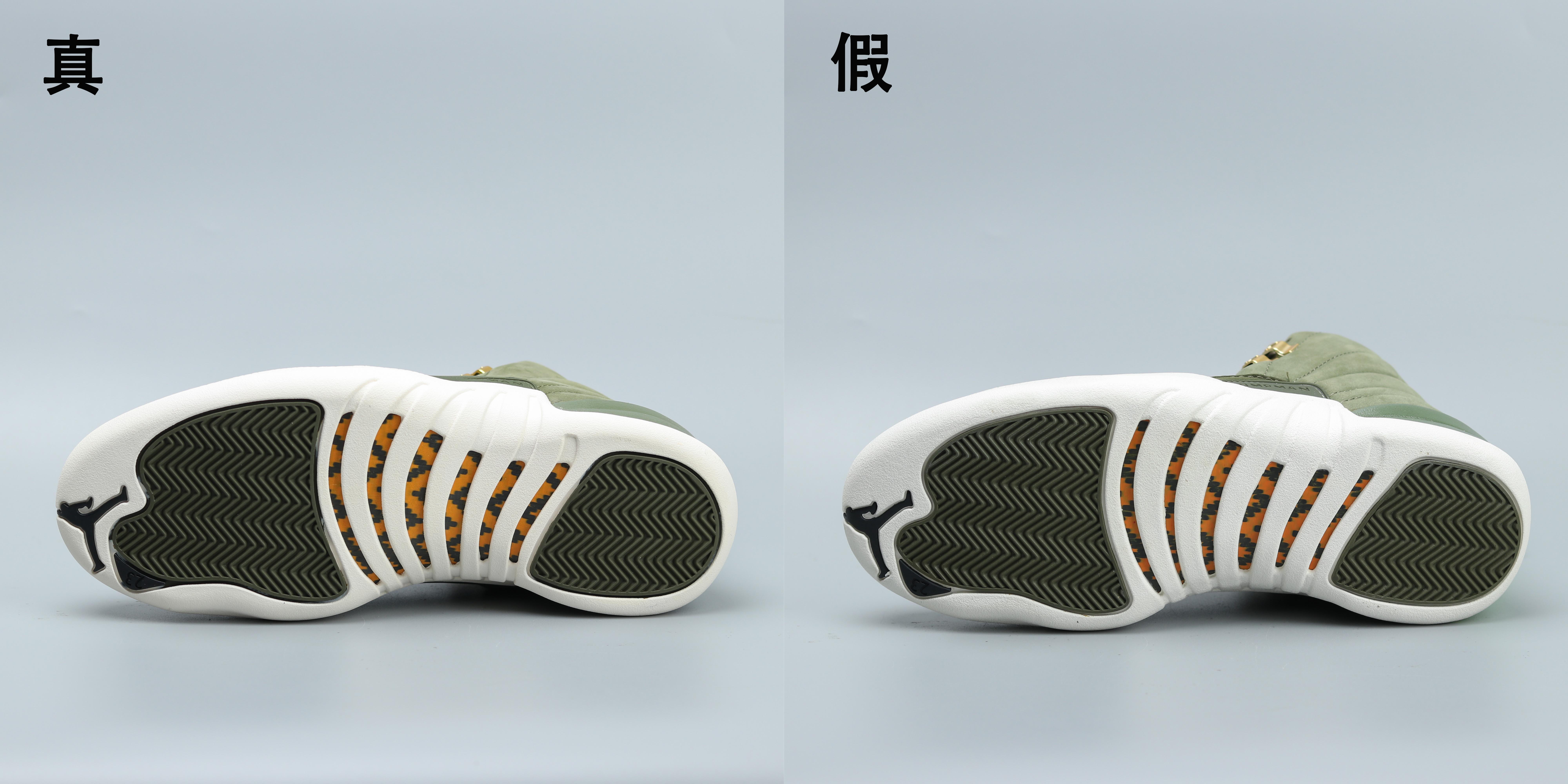 nike篮球鞋正品(致敬克里斯·保罗，Nike AJ12保罗CP3橄榄绿真假大对比)