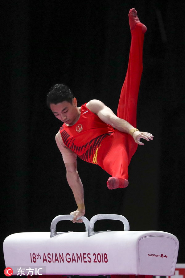 2014年仁川亚运会体操男团决赛(亚运体操男团决赛 中国军团力压日本重夺冠军荣誉！)