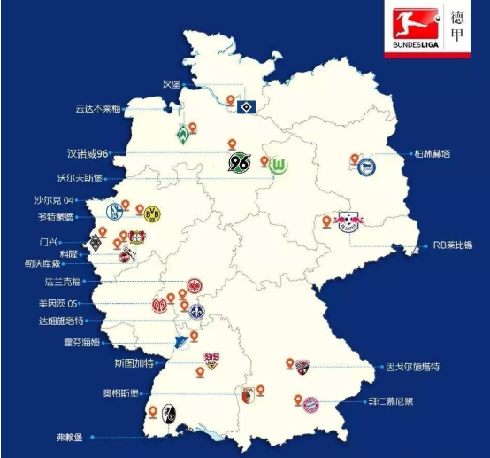 德甲派系是什么（德甲球隊關系探究：兩派系林立 魯爾德比最火爆）