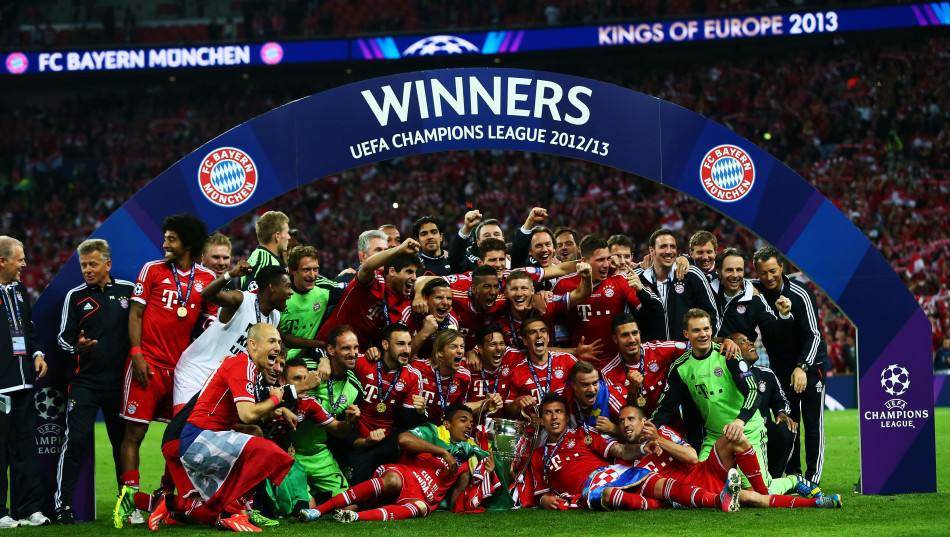 2013年欧冠决赛双方阵容（拜仁13年欧冠决赛的阵容最完美，对手拿他没办法的那种牛逼）