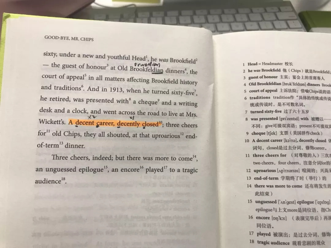 网球比赛中零分被读作什么(葛传椝先生是如何精读一本英文原著的？)