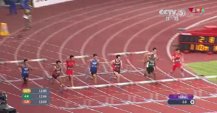 谢文骏110米世界杯(13秒34！谢文骏夺得亚运会110米栏的金牌，刘翔的时代已远去)
