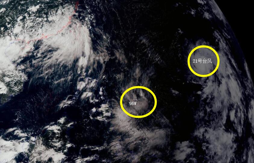 22号“准台风”酝酿中，21号台风可能达16级，模拟对日本影响降低