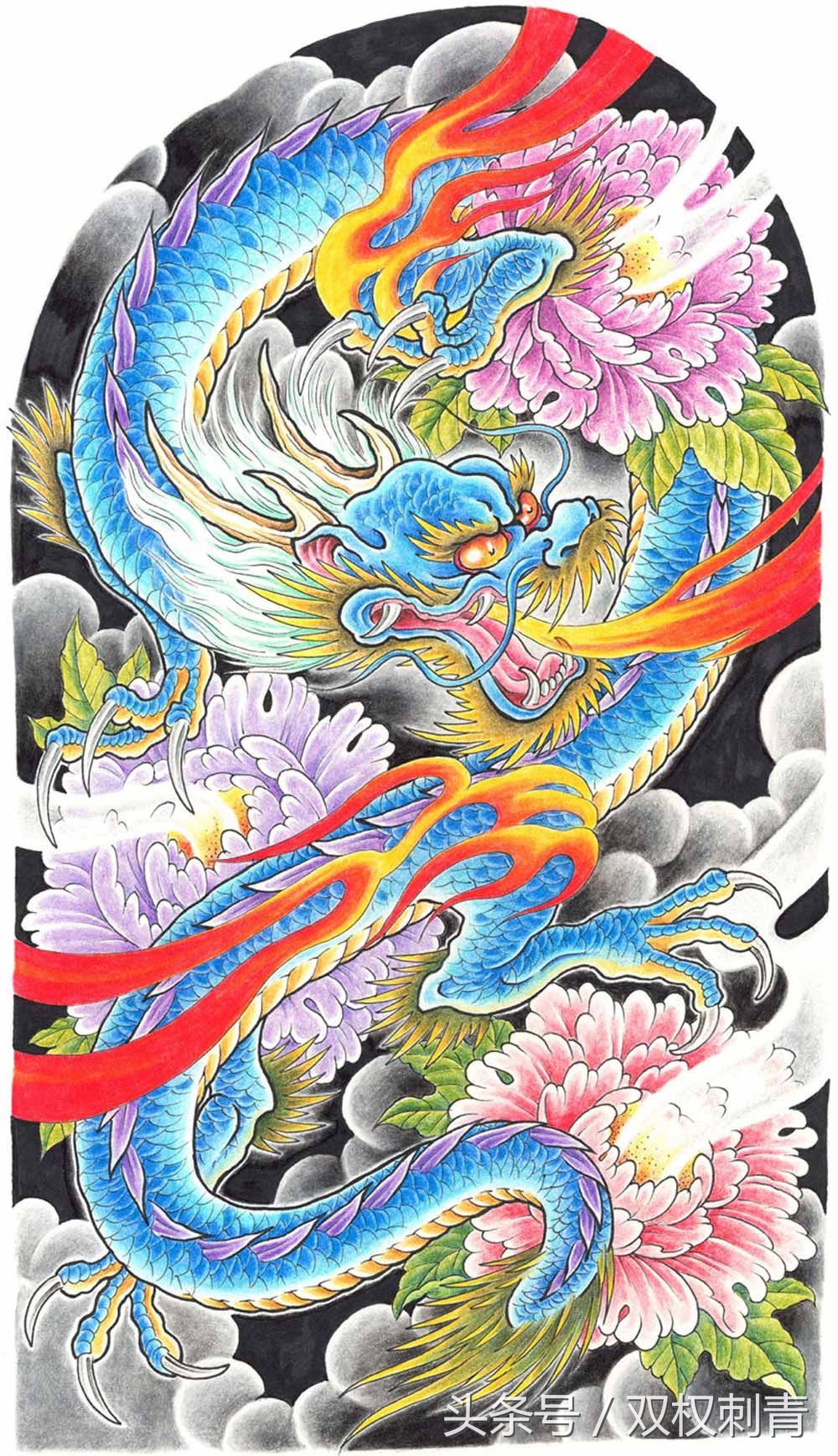 生肖属龙纹身什么合适 2000年属龙纹身纹什么图合适 - 时代开运网