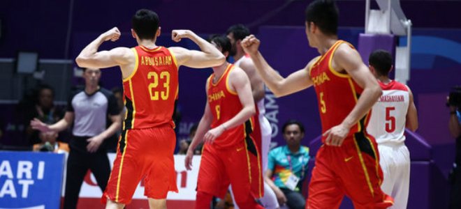 中国男篮亚运会(历史第八冠！中国队逆转伊朗登顶亚运男篮)